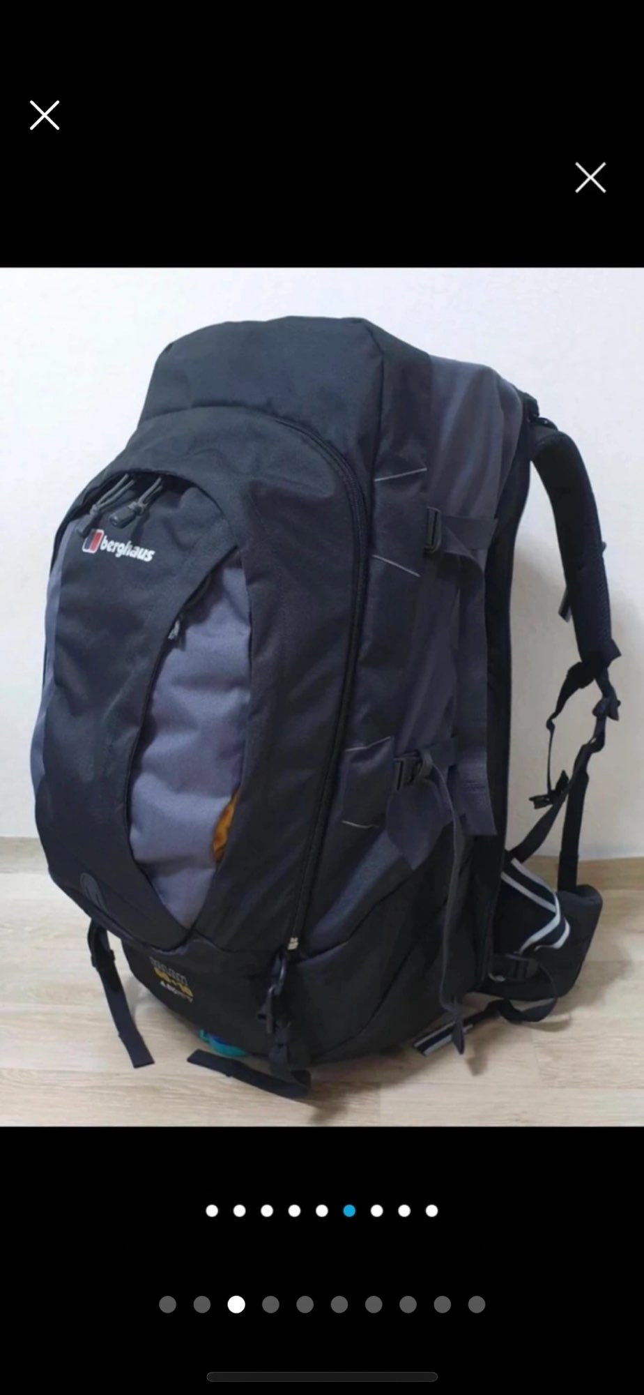 버그하우스 JALAN 60+10L 배낭 | 데얼스 아웃도어 전문 플랫폼