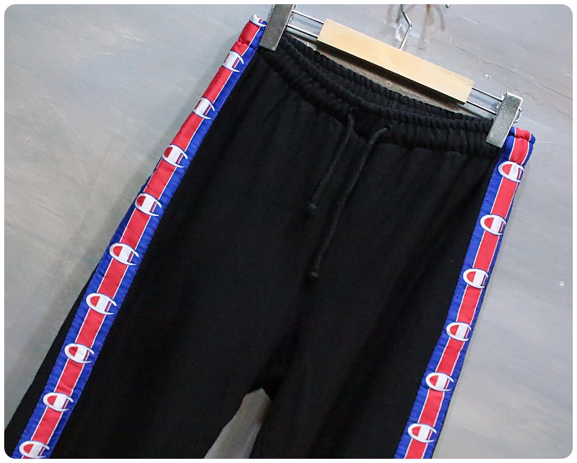 [S] 베트멍 x 챔피온 17ss 테이프 스웨트 조거 팬츠 | 데얼스 아웃도어 전문 플랫폼