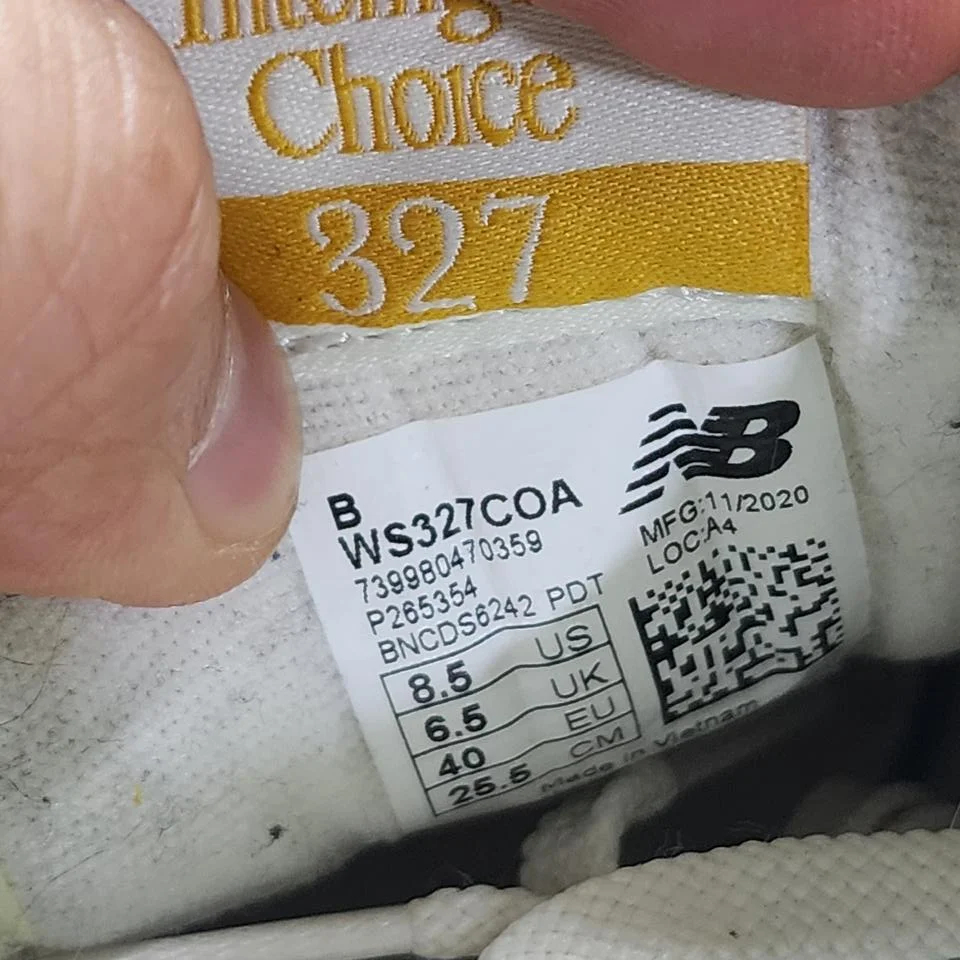 더블식스(정품)뉴발란스 우먼 327 미드나잇 마젠타 퍼플블랙 255 | 데얼스 아웃도어 전문 플랫폼