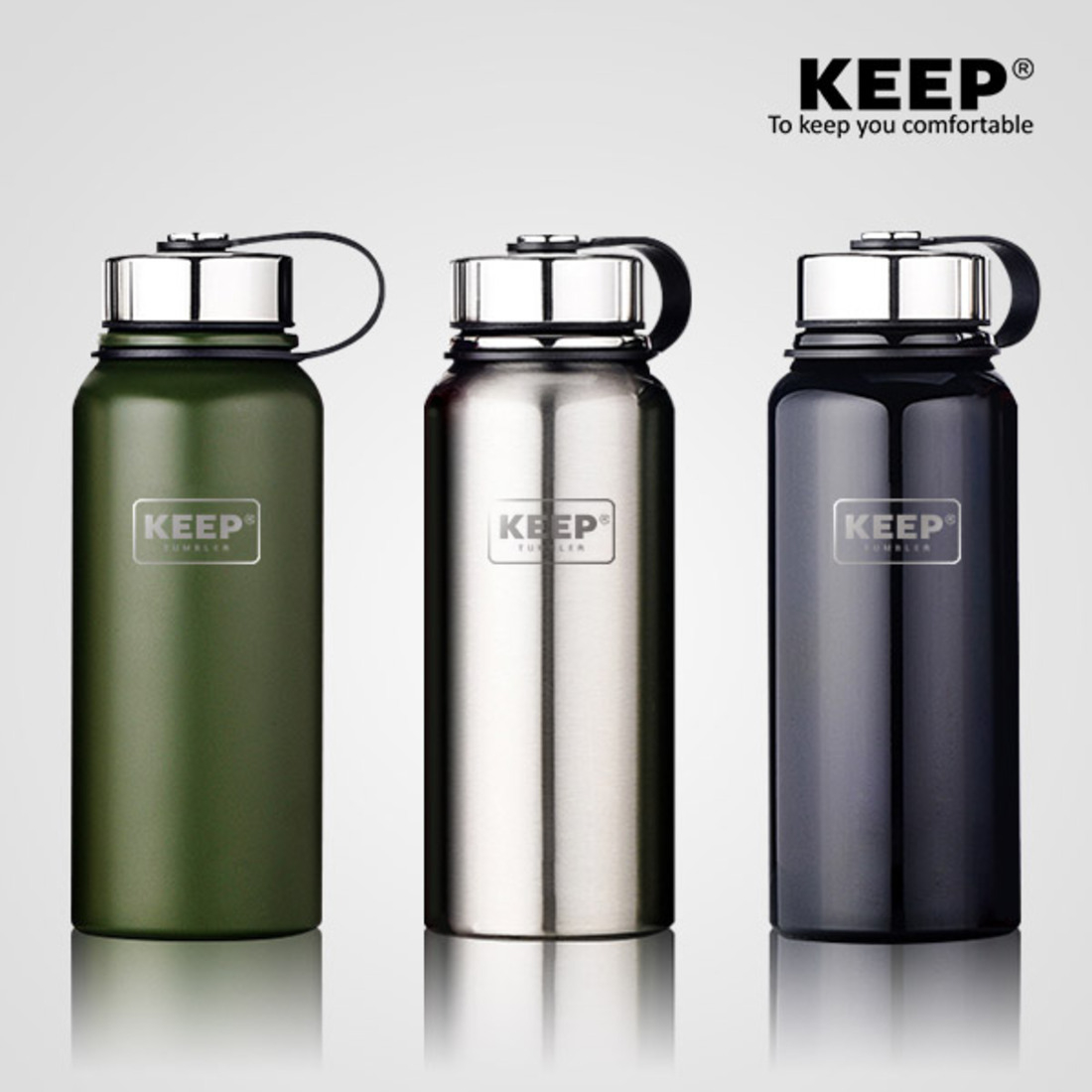 KEEP 캠핑 진공 보온/보냉병 물통 스텐 스포츠 보틀 텀블러 650ml | 데얼스 아웃도어 전문 플랫폼