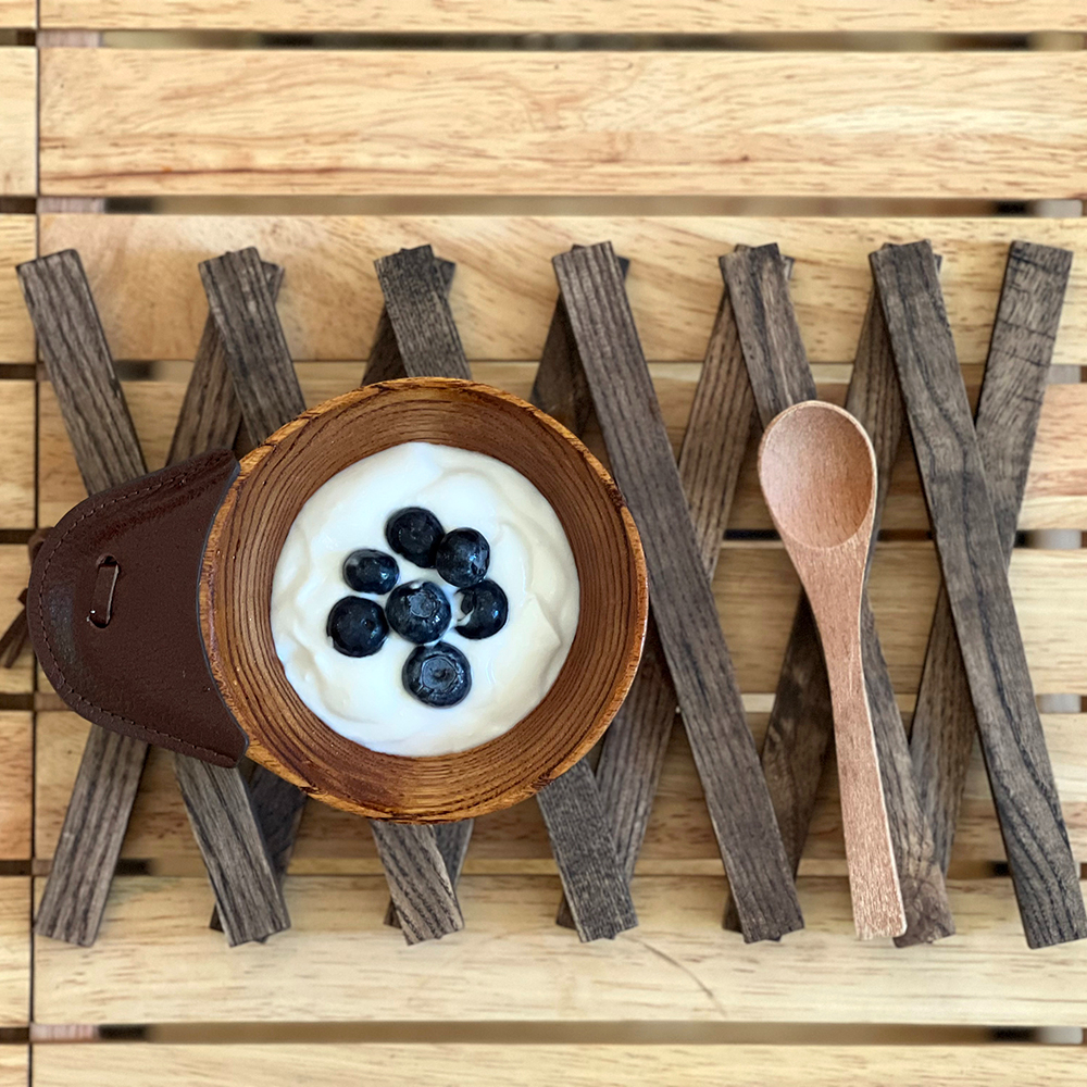 [캠핑덕] 레더 핸들 애쉬 우드 시에라컵 | 데얼스 아웃도어 전문 플랫폼