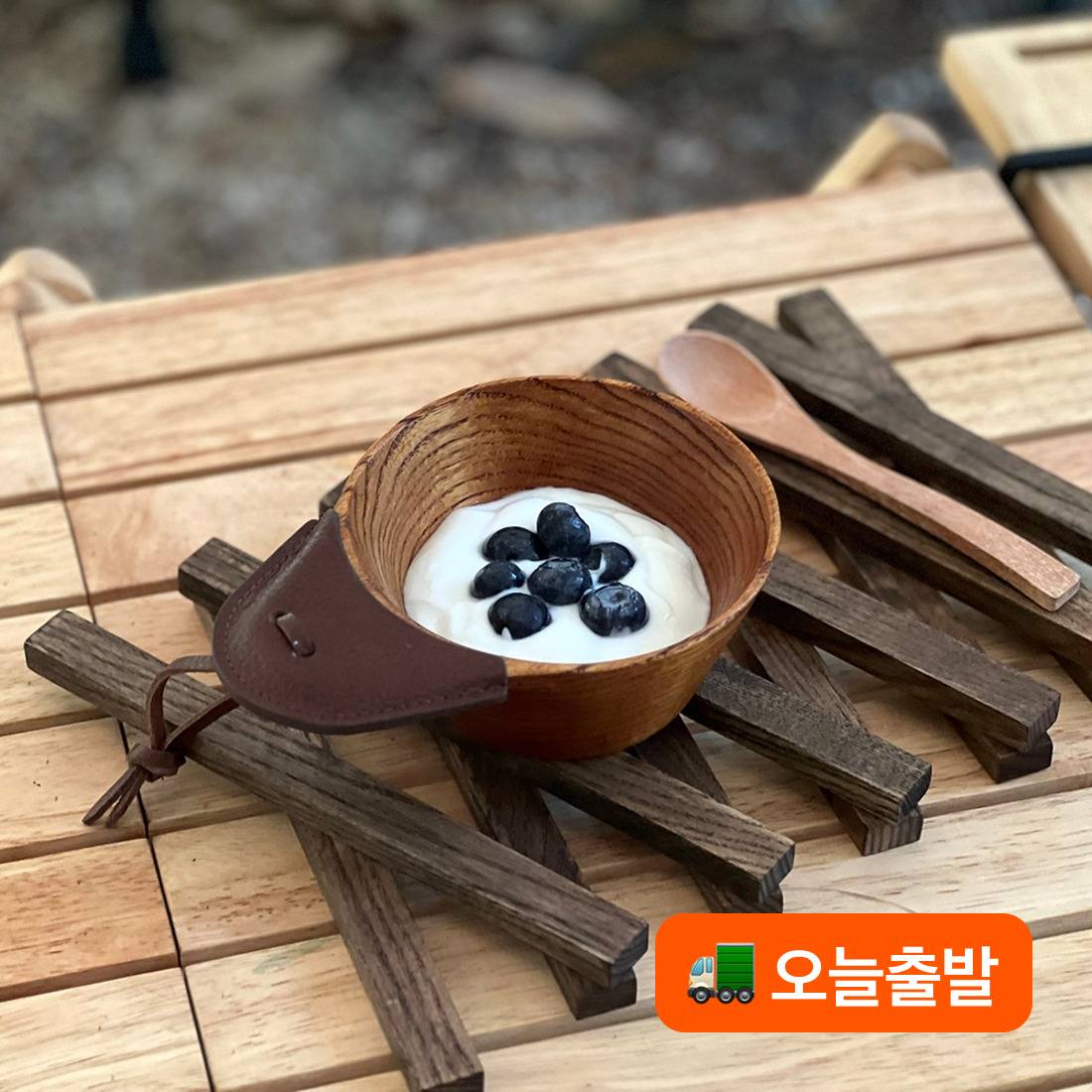 [캠핑덕] 레더 핸들 애쉬 우드 시에라컵 | 데얼스 아웃도어 전문 플랫폼