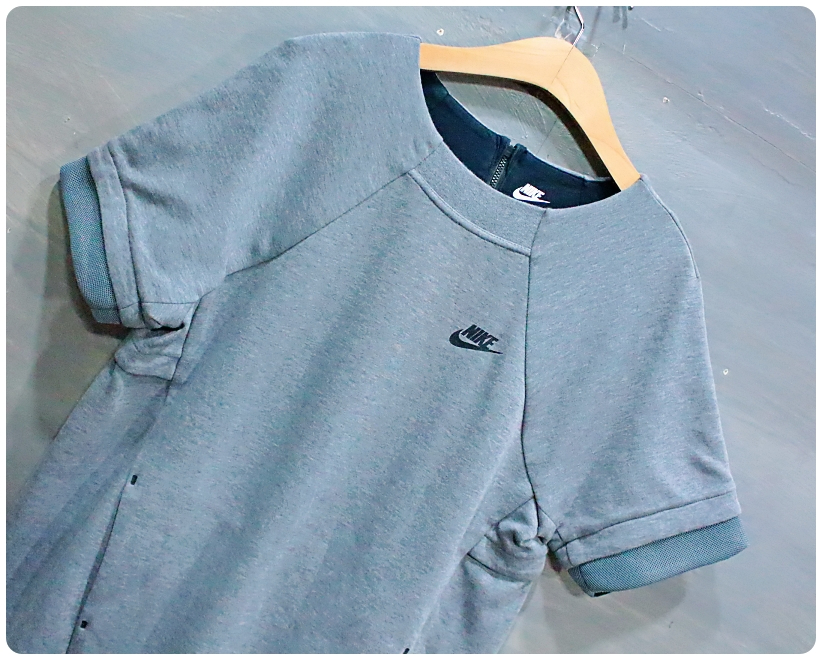 [L] 나이키 테크 플리스 반팔 원피스 | 데얼스 아웃도어 전문 플랫폼