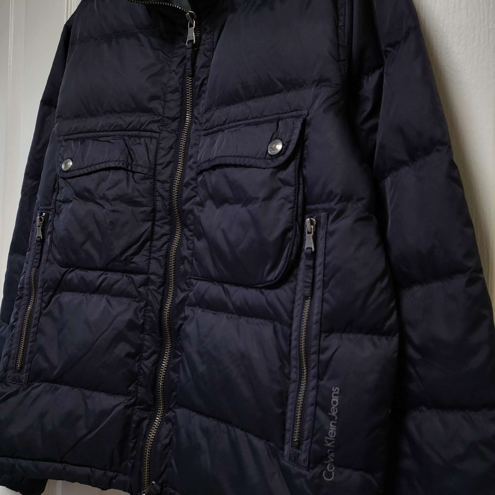 [무료배송] 캘빈클라인 구스다운경량패딩잠바 100 | 데얼스 아웃도어 전문 플랫폼