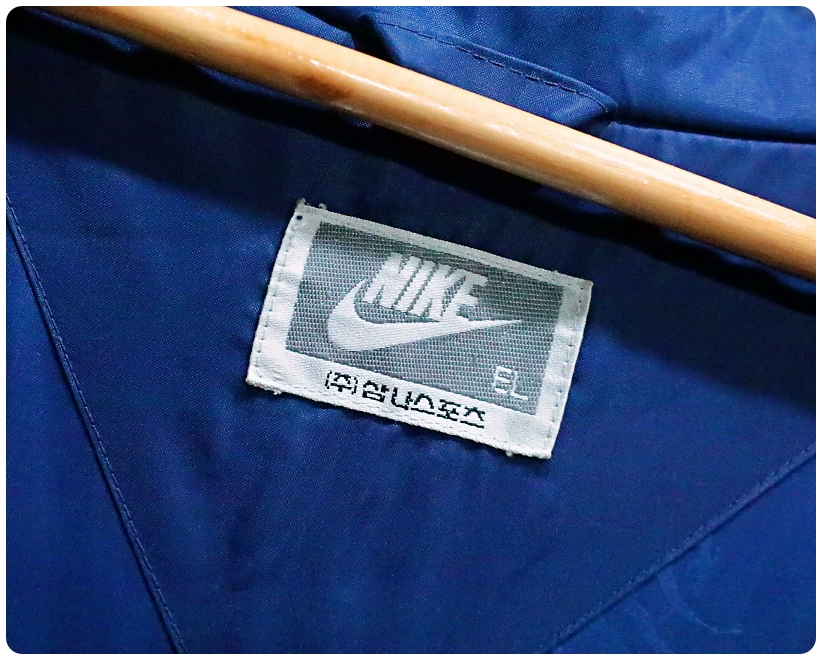 [XL] 90s 나이키 삼나스포츠 견장 패딩 봄버 자켓 | 데얼스 아웃도어 전문 플랫폼