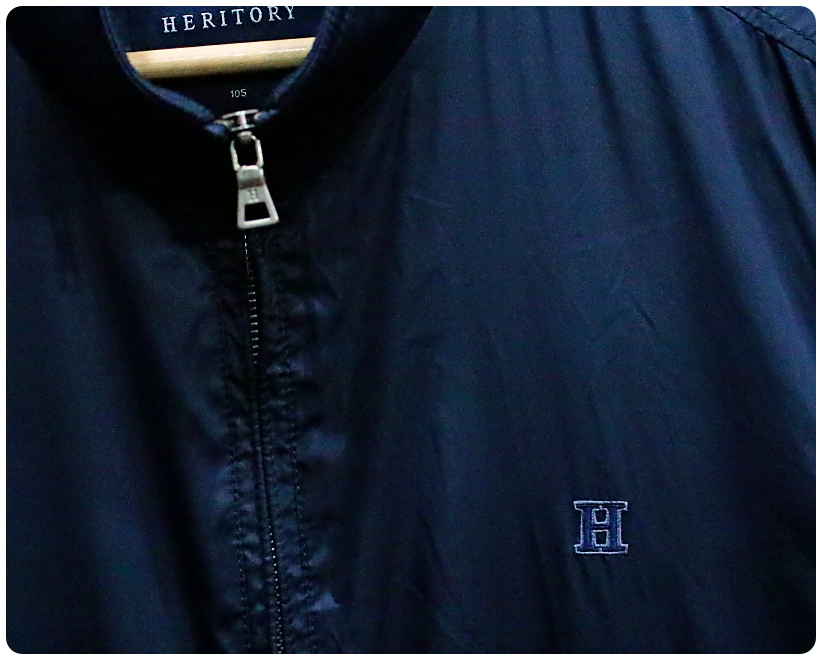 [105] 헤리토리 골프 바람막이 블루종 자켓 | 데얼스 아웃도어 전문 플랫폼