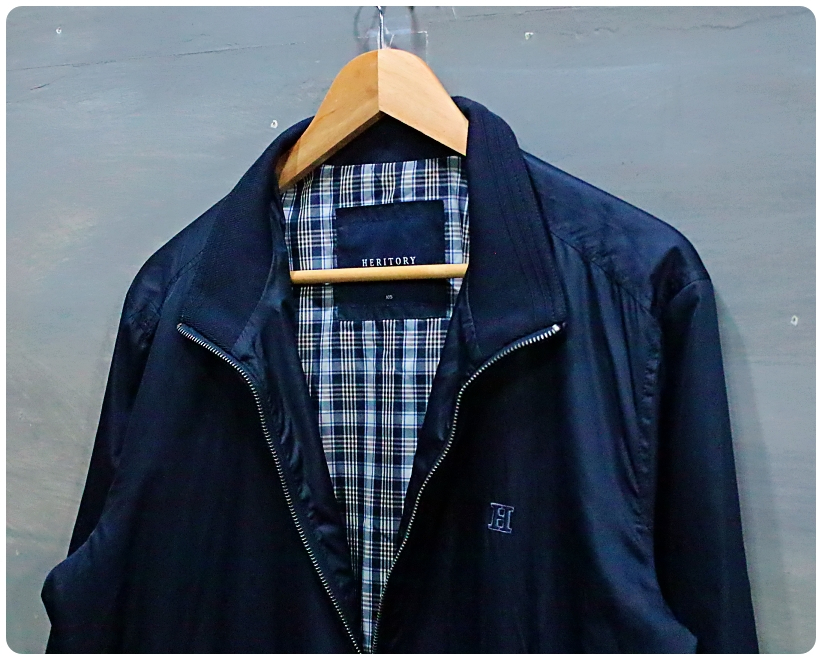 [105] 헤리토리 골프 바람막이 블루종 자켓 | 데얼스 아웃도어 전문 플랫폼