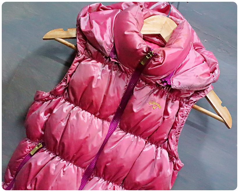 [M] 캘러웨이 골프 셔링 구스다운 후드 패딩 베스트 | 데얼스 아웃도어 전문 플랫폼