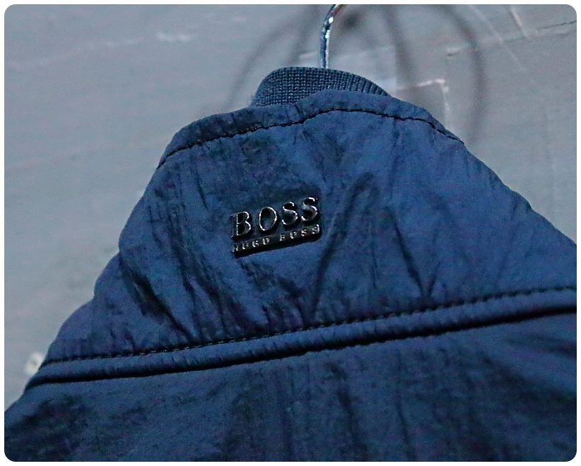 [50] 휴고보스 블랙라벨 바람막이 봄버 자켓 | 데얼스 아웃도어 전문 플랫폼