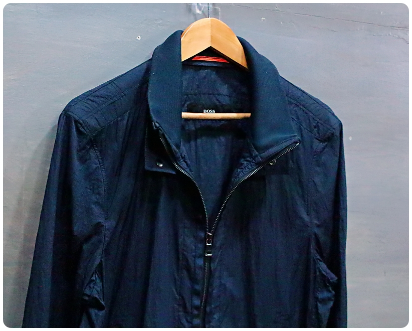 [50] 휴고보스 블랙라벨 바람막이 봄버 자켓 | 데얼스 아웃도어 전문 플랫폼