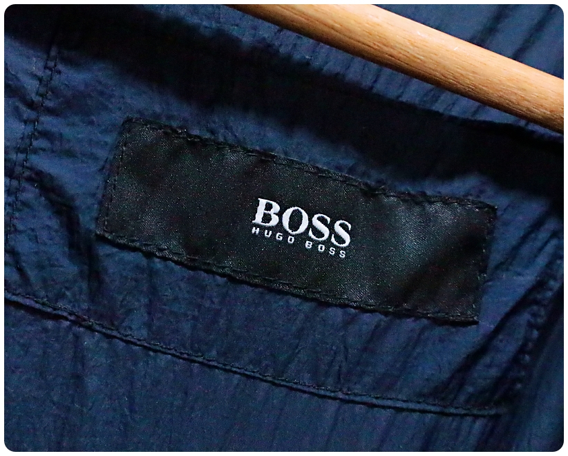 [50] 휴고보스 블랙라벨 바람막이 봄버 자켓 | 데얼스 아웃도어 전문 플랫폼