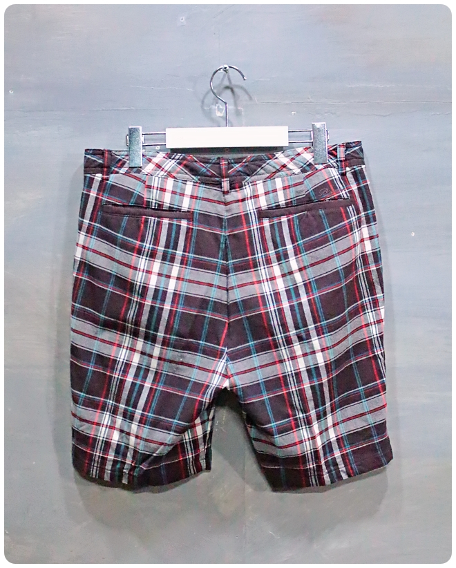 [32] 보그너 골프 울 코튼 체크 하프 팬츠 | 데얼스 아웃도어 전문 플랫폼