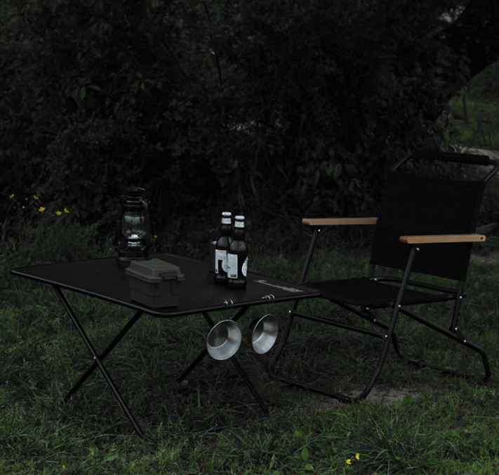 KEEP 택티컬 크로스 접이식 높이 조절 캠핑 테이블 | 데얼스 아웃도어 전문 플랫폼