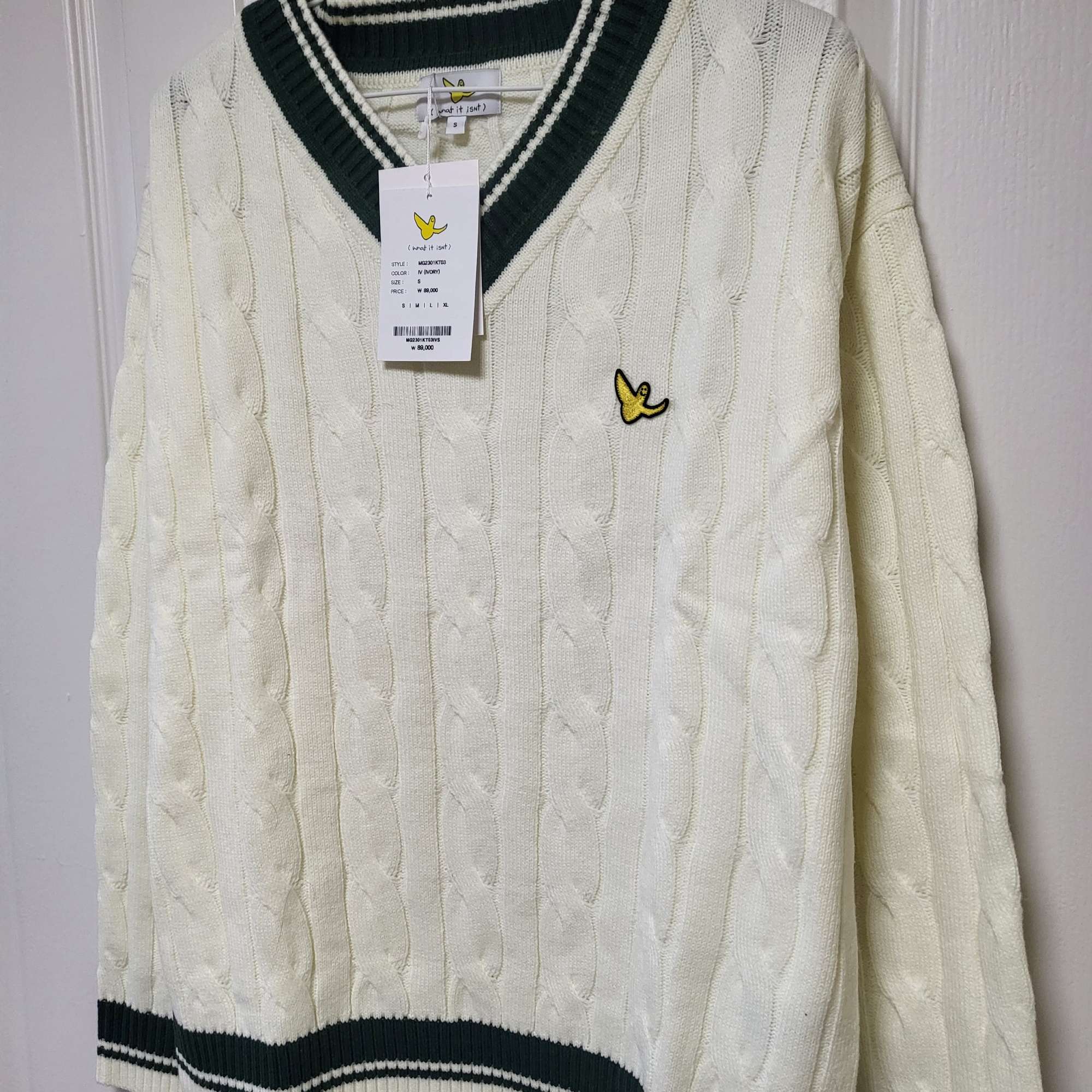 [무료배송] 와릿이즌 새상품 니트티셔츠 100-105 남여 | 데얼스 아웃도어 전문 플랫폼