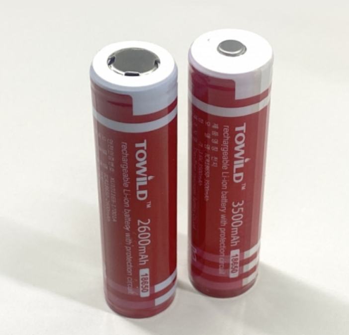 투와일드 18650 배터리 3500/2600 mAh | 데얼스 아웃도어 전문 플랫폼