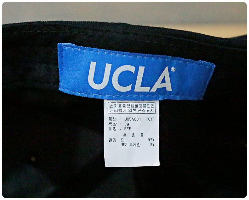 [F] UCLA 자수 로고 아트워크 볼캡 | 데얼스 아웃도어 전문 플랫폼