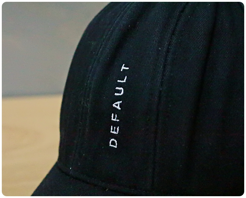 [F] 디폴트 자수 로고 볼캡 | 데얼스 아웃도어 전문 플랫폼