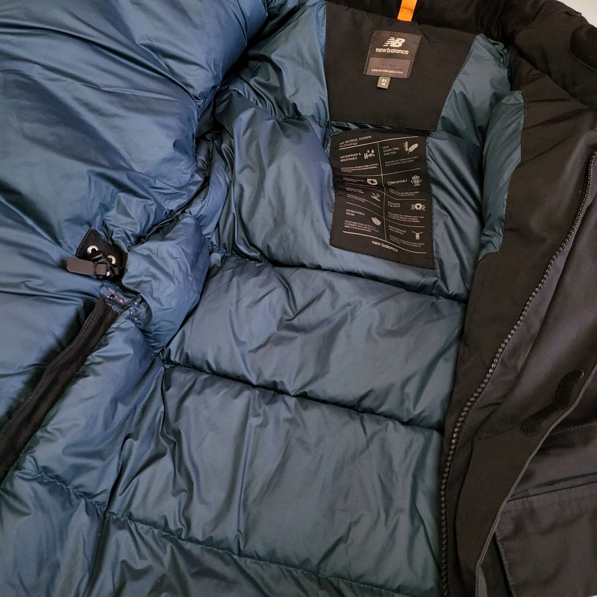 [무료배송] 뉴발란스 구스다운패딩잠바 95-100거위털 | 데얼스 아웃도어 전문 플랫폼