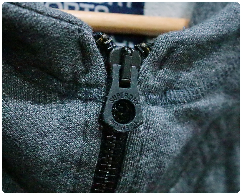 [XL] 슈퍼드라이 스포츠 테이핑로고 후드집업 | 데얼스 아웃도어 전문 플랫폼