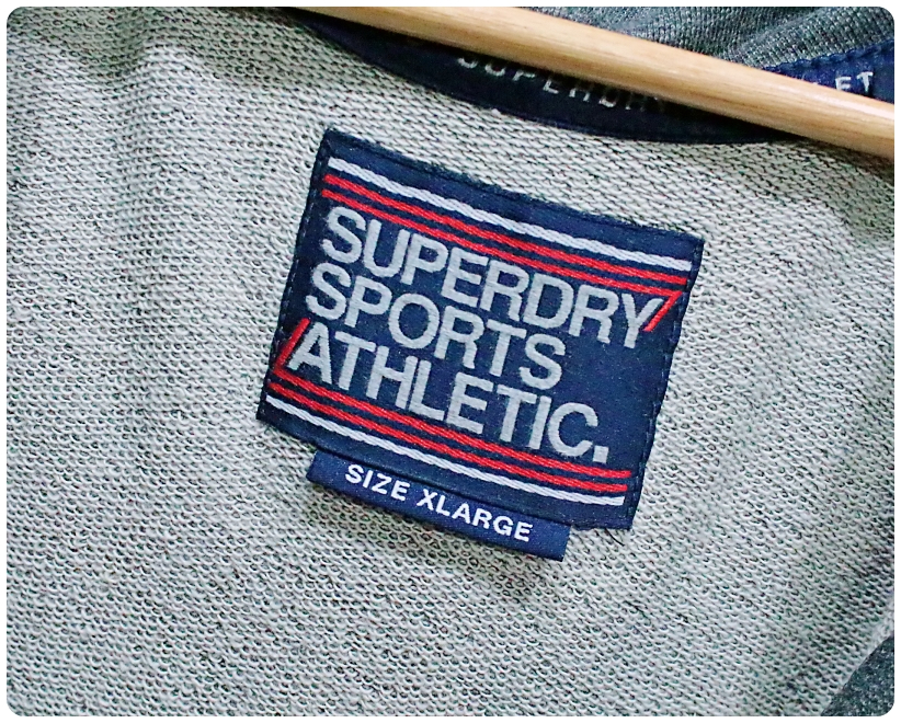 [XL] 슈퍼드라이 스포츠 테이핑로고 후드집업 | 데얼스 아웃도어 전문 플랫폼