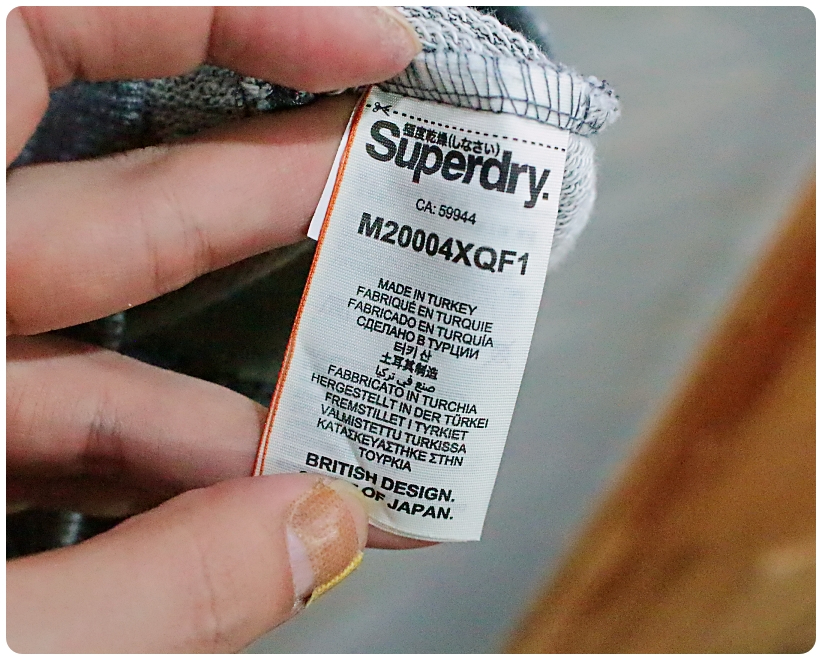 [XL] 슈퍼드라이 스포츠 테이핑로고 후드집업 | 데얼스 아웃도어 전문 플랫폼