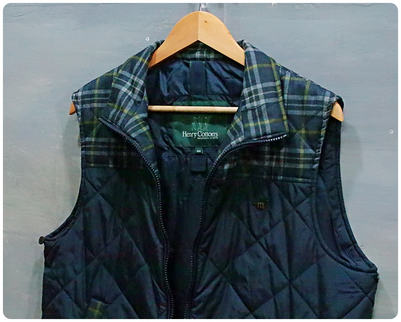 [100] 헨리코튼 경량 패딩 베스트 | 데얼스 아웃도어 전문 플랫폼