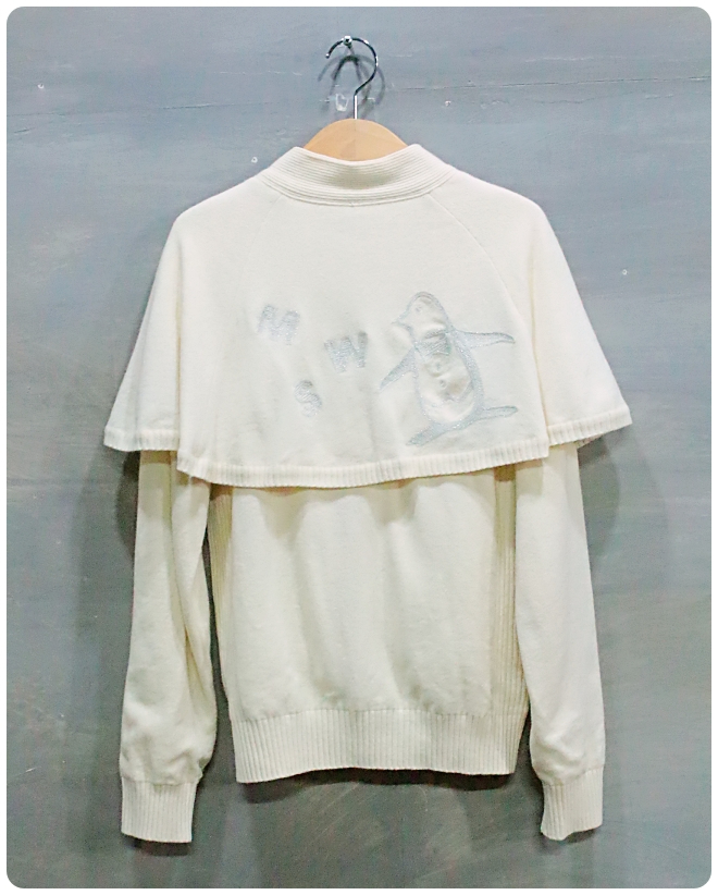 [M] 먼싱웨어 골프 방풍 케이프 울 니트 집업 가디건 | 데얼스 아웃도어 전문 플랫폼