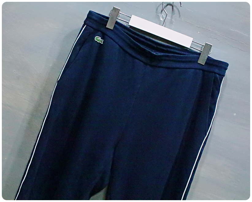 [XL] 라코스테 사이드라인 코튼 트레이닝 조거 팬츠 | 데얼스 아웃도어 전문 플랫폼