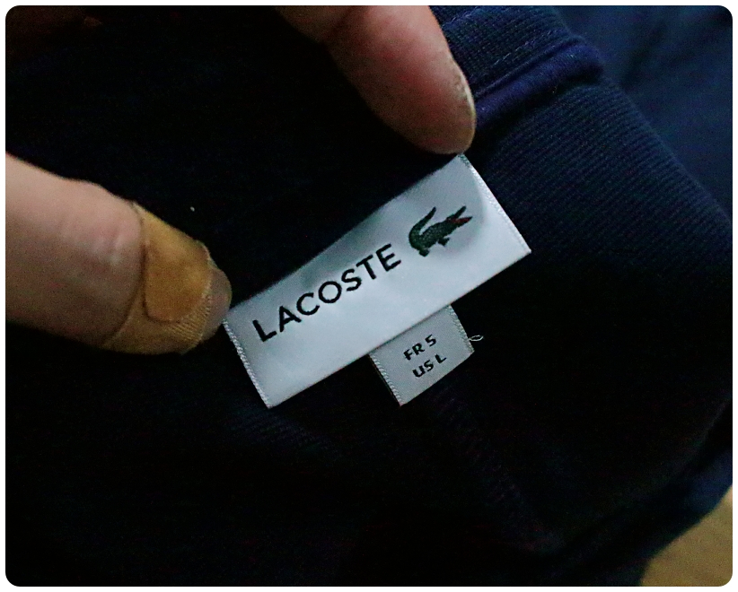 [XL] 라코스테 사이드라인 코튼 트레이닝 조거 팬츠 | 데얼스 아웃도어 전문 플랫폼