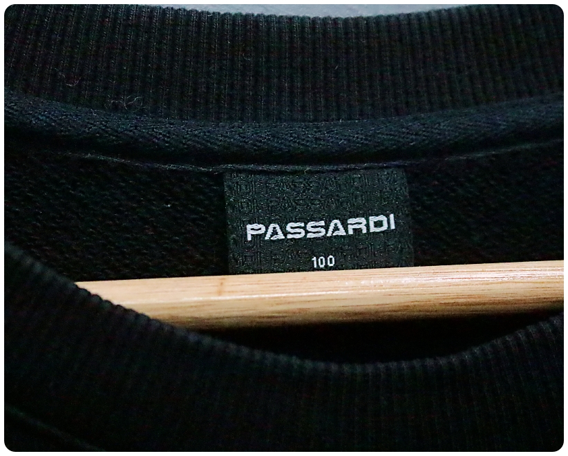 [100] 파사디 골프 케이블 니트 배색 빅로고 맨투맨 | 데얼스 아웃도어 전문 플랫폼