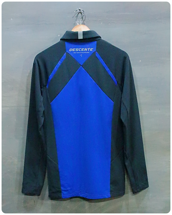 [105] 데상트 골프 기모 카라넥 져지 티셔츠 | 데얼스 아웃도어 전문 플랫폼