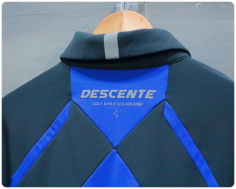 [105] 데상트 골프 기모 카라넥 져지 티셔츠 | 데얼스 아웃도어 전문 플랫폼