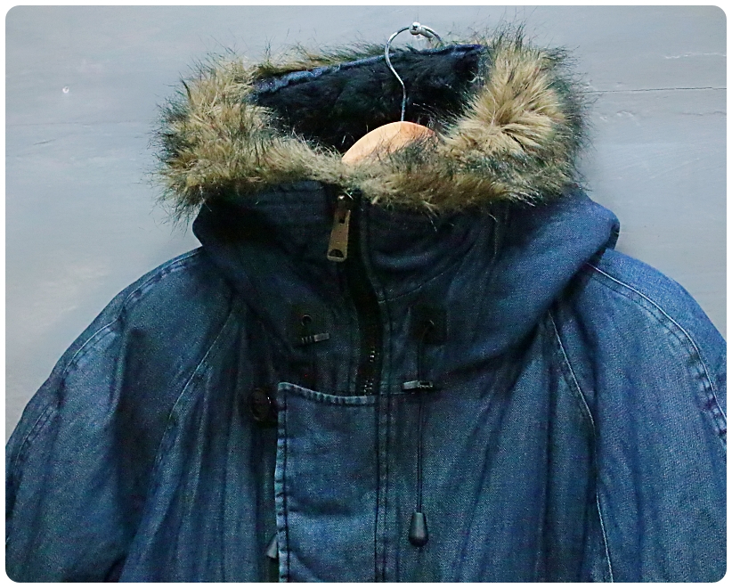 [L] 폴로 진스 랄프로렌 N-3B 데님 덕다운 패딩 파카 | 데얼스 아웃도어 전문 플랫폼