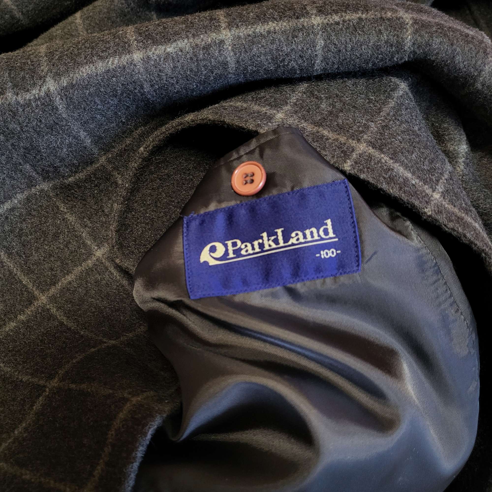 [무료배송] 남성코드 100 파크랜드 체크브라운 겨울코트 | 데얼스 아웃도어 전문 플랫폼