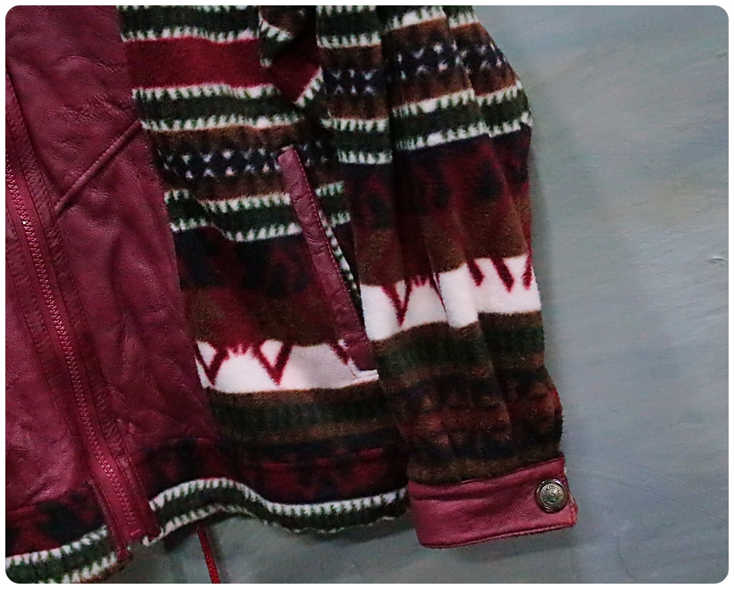 [L] NZ Lamb Skin 뉴질랜드 램스킨 나바호 플리스 집업 자켓 | 데얼스 아웃도어 전문 플랫폼