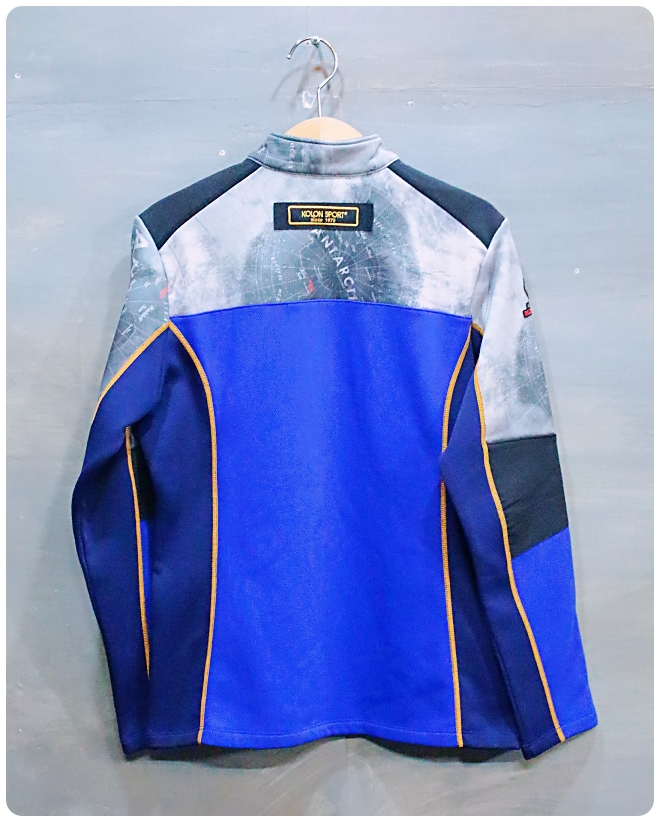 [95] 코오롱스포츠 테크니컬 반집업 기모 티셔츠 | 데얼스 아웃도어 전문 플랫폼