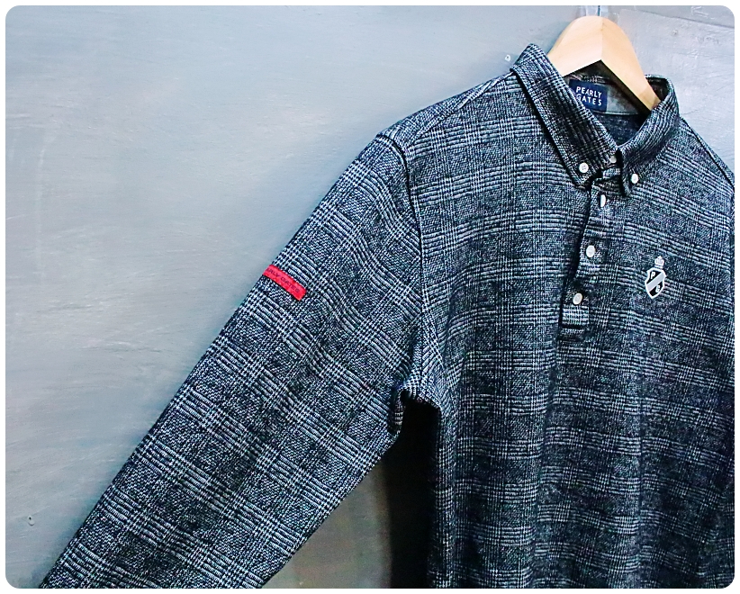 [105] 파리게이츠 골프 울 체크 로고 PK셔츠 | 데얼스 아웃도어 전문 플랫폼