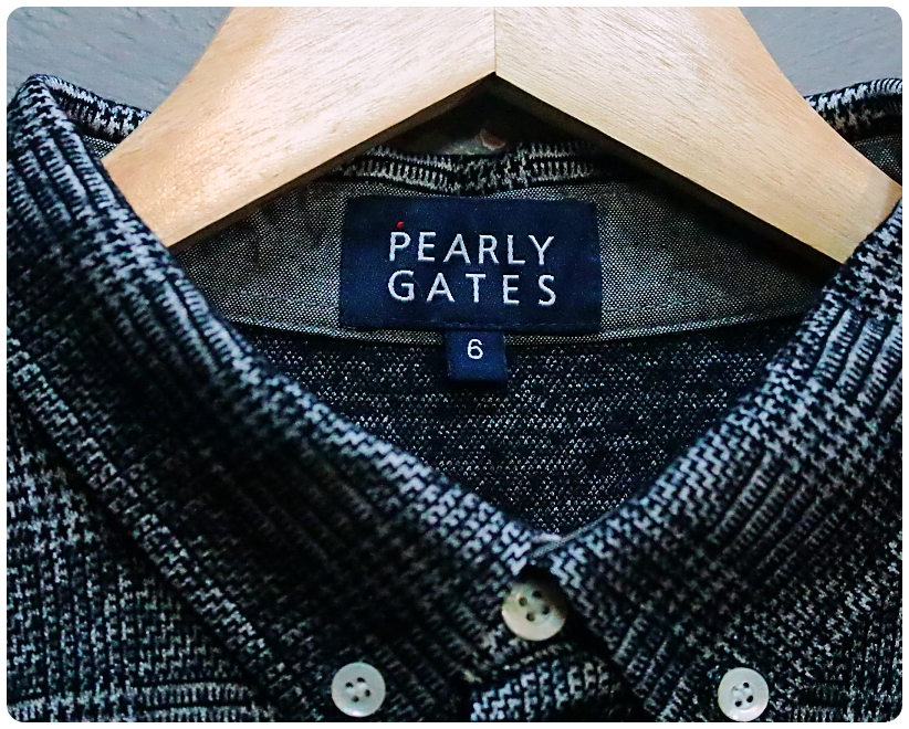 [105] 파리게이츠 골프 울 체크 로고 PK셔츠 | 데얼스 아웃도어 전문 플랫폼