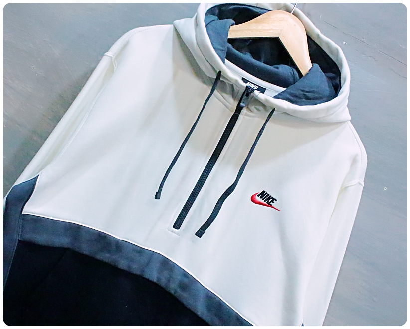 [L] 나이키 클럽 플리스 하프집업 기모 후드티 | 데얼스 아웃도어 전문 플랫폼