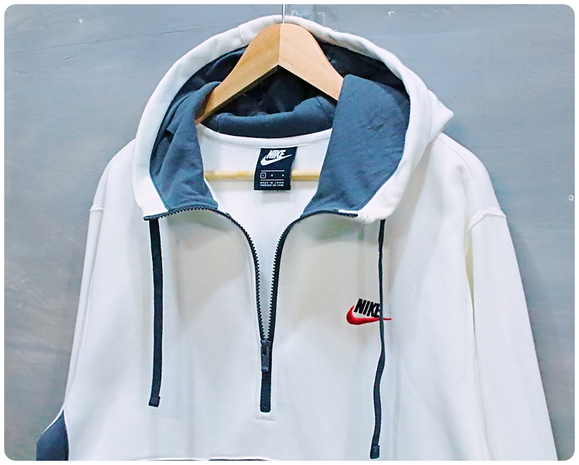 [L] 나이키 클럽 플리스 하프집업 기모 후드티 | 데얼스 아웃도어 전문 플랫폼