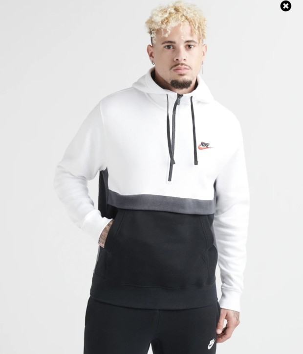 [L] 나이키 클럽 플리스 하프집업 기모 후드티 | 데얼스 아웃도어 전문 플랫폼