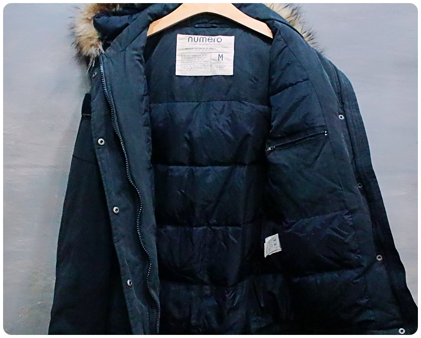 [M] 누메로 라쿤 퍼 구스다운 패딩 점퍼 | 데얼스 아웃도어 전문 플랫폼