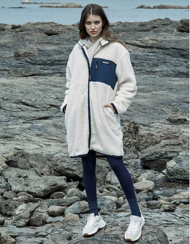 [XS] 팀버랜드 22FW 보아 플리스 집업 롱 자켓 | 데얼스 아웃도어 전문 플랫폼