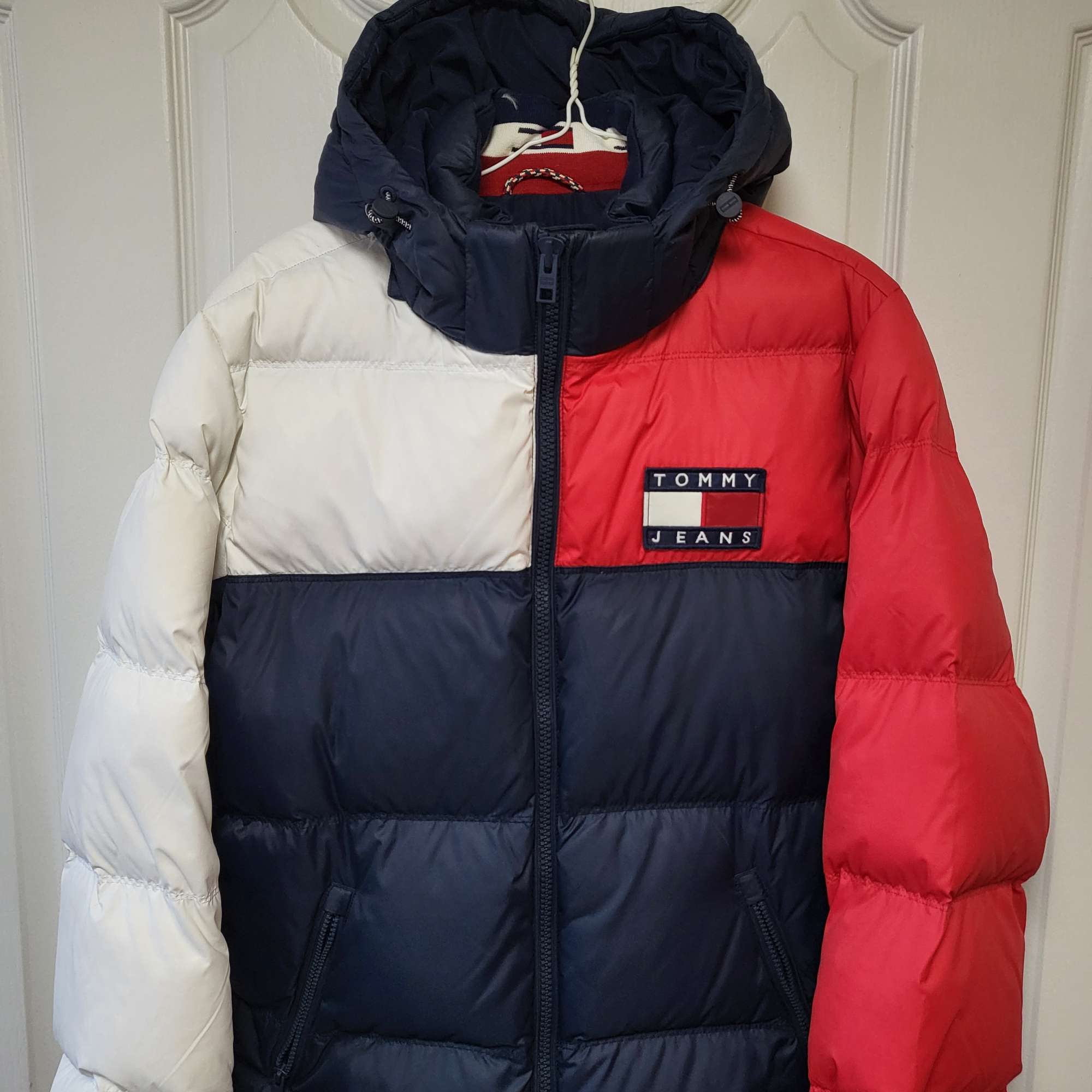 [무료배송] 타미힐피거 오리털패딩잠바 100-105 적다운파카점퍼 | 데얼스 아웃도어 전문 플랫폼