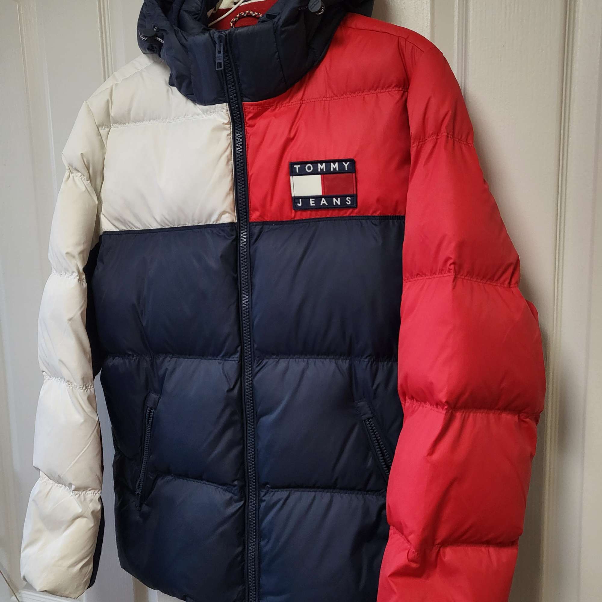 [무료배송] 타미힐피거 오리털패딩잠바 100-105 적다운파카점퍼 | 데얼스 아웃도어 전문 플랫폼