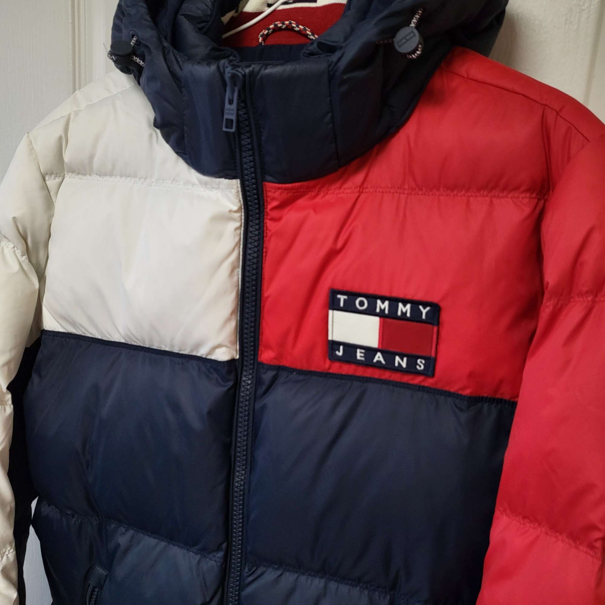 [무료배송] 타미힐피거 오리털패딩잠바 100-105 적다운파카점퍼 | 데얼스 아웃도어 전문 플랫폼