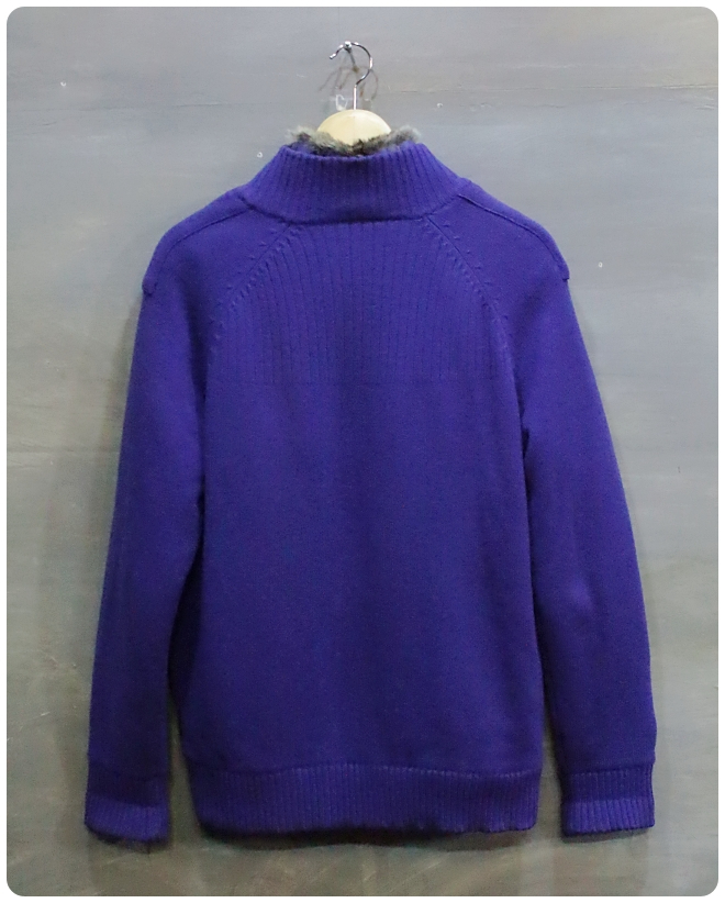 [100] 00s 헤지스 토끼털 패딩 헤비울 니트 집업 가디건 | 데얼스 아웃도어 전문 플랫폼