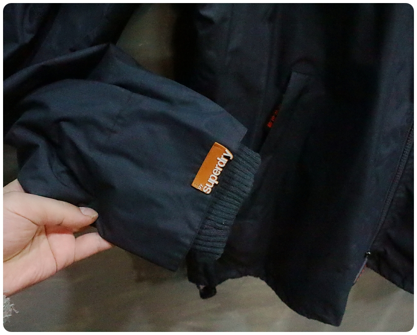 [XL] 슈퍼드라이 더블 블랙라벨 3중 집업 바람막이 자켓 | 데얼스 아웃도어 전문 플랫폼