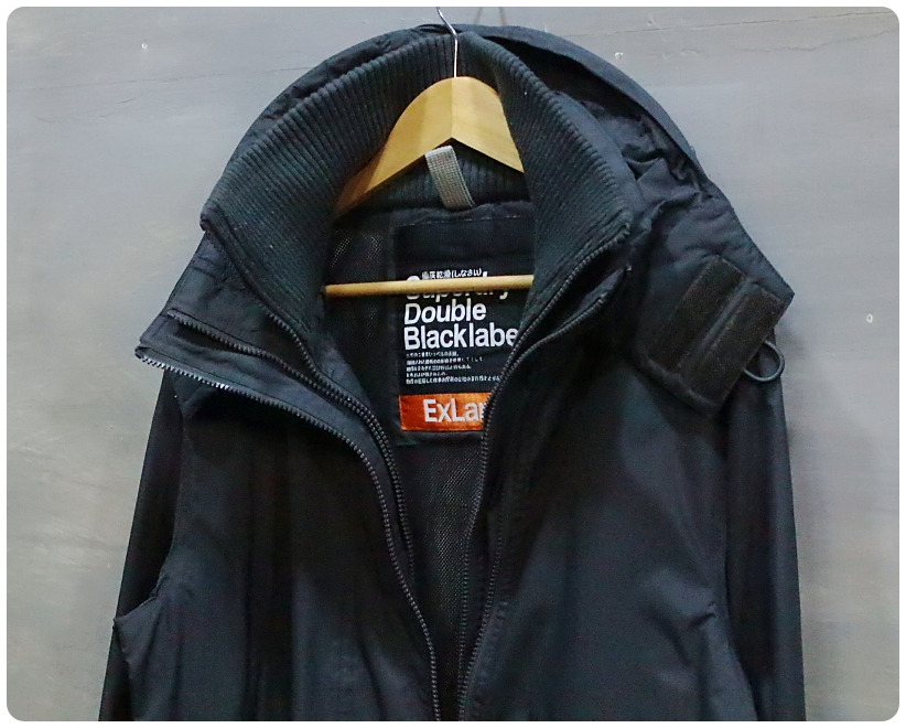 [XL] 슈퍼드라이 더블 블랙라벨 3중 집업 바람막이 자켓 | 데얼스 아웃도어 전문 플랫폼
