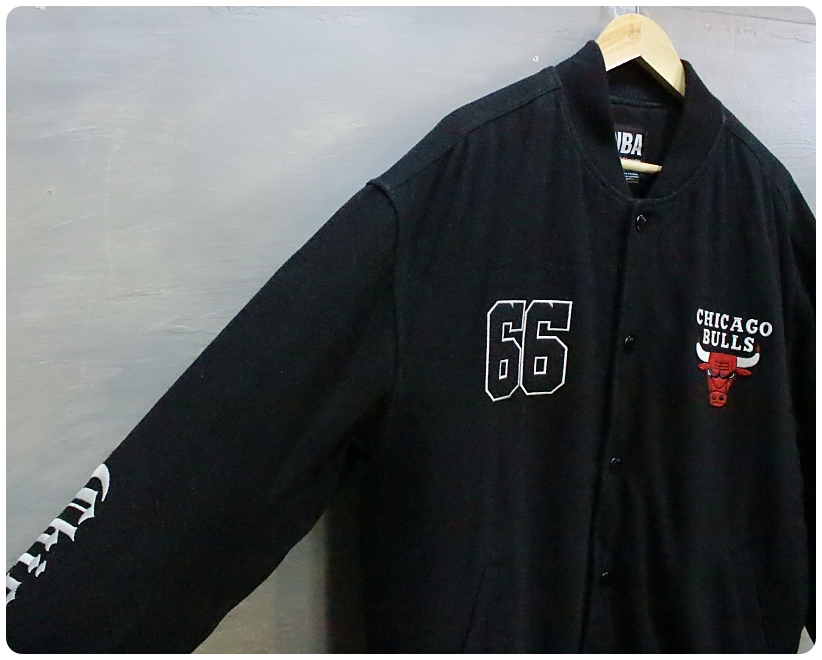 [XL] NBA 시카고불스 안감누빔 울 바시티 자켓 | 데얼스 아웃도어 전문 플랫폼